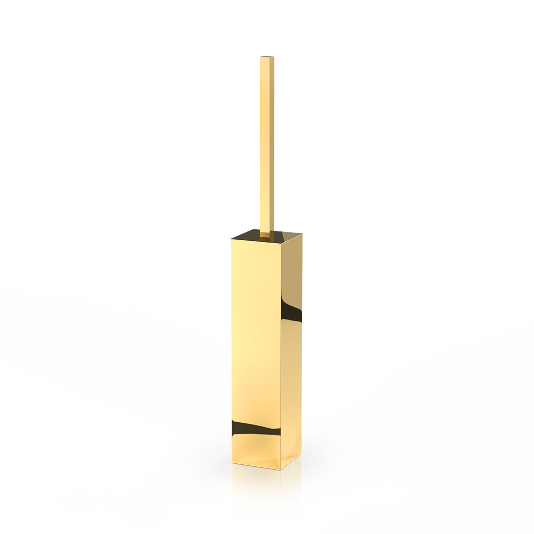 Golden toilet brush deals